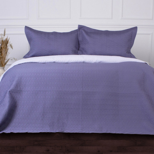 Покривало MirSon набір Imperial Grey Line покривало 180х210 см + наволочки 50х70 см х 2 шт (2200007178056) – MirSon