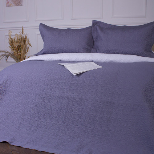 Покривало MirSon набір Imperial Grey Line покривало 180х210 см + наволочки 50х70 см х 2 шт (2200007178056) – MirSon (вид 1)