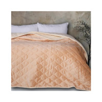 Покрывало MirSon №5050 Velor charm Beige 200х220 см (2200008376796)