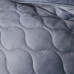Покривало MirSon №5052 Velor charm Dark grey 150х210 см (2200008376895) – MirSon (вид 1)