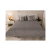 Покривало Руно двостороннє декоративне Velour Grey ромб 180х220 см (340.55_Grey ромб) – Руно