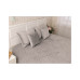 Покривало Руно двостороннє декоративне Velour Grey ромб 180х220 см (340.55_Grey ромб) – Руно (вид 1)