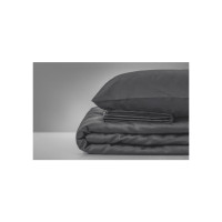 Постельное белье MirSon Сатин Premium Iron 0240 Grey 143х210х2 (2200000671547)