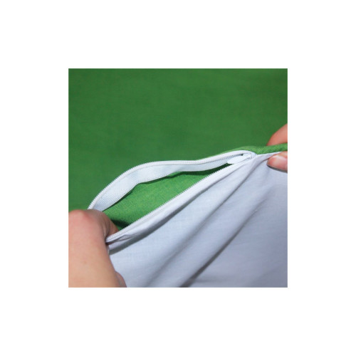 Постільна білизна MirSon Ranforce Elite Green Diego (11-2107 + 18-0130) 200х220 (2200004679631) – MirSon (вид 3)