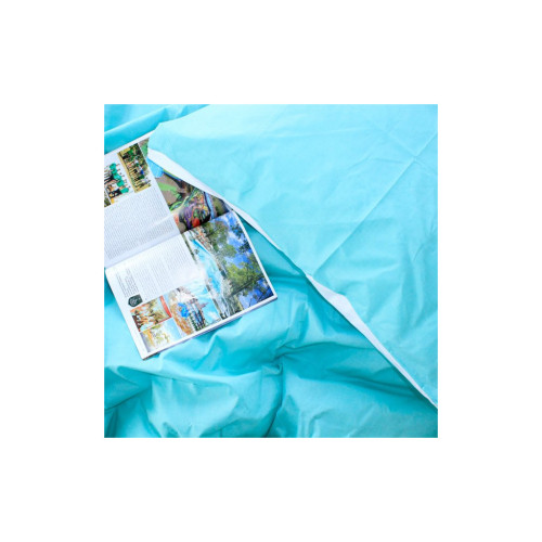 Постельное белье MirSon Ranforce Elite White-Mint 143х210х2 (2200004681863) – MirSon (вид 3)