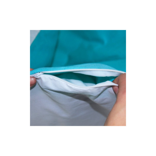 Постельное белье MirSon Ranforce Elite White-Mint 143х210х2 (2200004681863) – MirSon (вид 4)