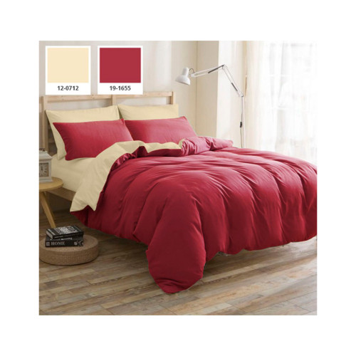 Постельное белье MirSon King Size Бязь Premium Fabio (12-0712 + 19-1655) 220х240 (2200001172234) – MirSon