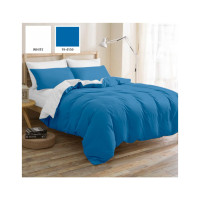 Постельное белье MirSon King Size Бязь Premium Pablo Blue (11-2107+19-4150) 220х240 (2200001172449)