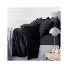 Постільна білизна MirSon King Size Сатин Premium 0240+0055 Black Diamond 220х240 (2200001169654)