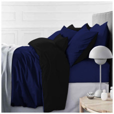 Постельное белье MirSon King Size Сатин Premium 4052+0055 Storm 220х240 (2200001169753)