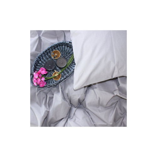 Постільна білизна MirSon Ranforce Elite 16-5703 Light Gray 220х240 King Size (2200004706399) – MirSon (вид 4)