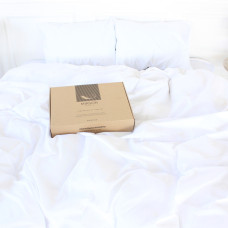 Постельное белье MirSon Ranforce Elite 11-2107 White 2х160х220 (2200004730639)