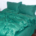 Постільна білизна MirSon Satin 30-0017Green 160х220 Сімейний (2200005254127) – MirSon