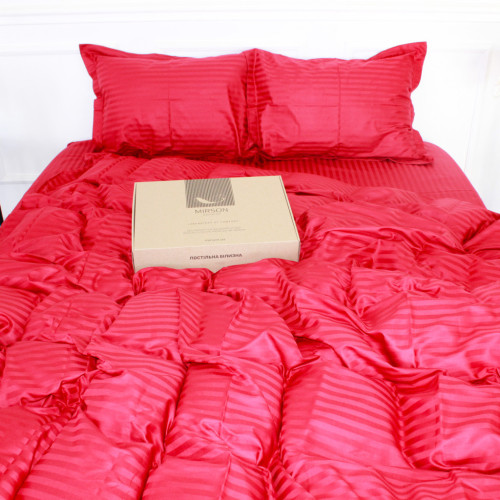 Постільна білизна MirSon Satin 30-0018Red 160х220 Сімейний (2200005254547) – MirSon (вид 2)