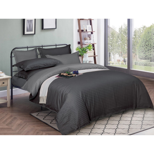 Постельное белье MirSon Satin Stripe 30-0012+ 30-0011Wandy 160х220 Семейный (2200005258729) – MirSon