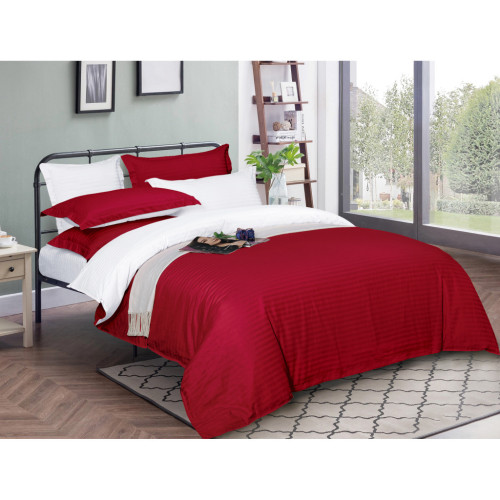 Постельное белье MirSon Satin Stripe 30-0018 + 30-0001 Feinarina 160х220 Семейный (2200005263723) – MirSon