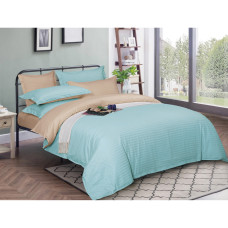 Постельное белье MirSon SatinStripe 30-0013+ 30-0004 Rovena 175х210 Двуспальный (2200005259498)