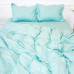 Постельное белье MirSon SatinStripe 30-0015GreenWave 220х240 King Size (2200005253267) – MirSon
