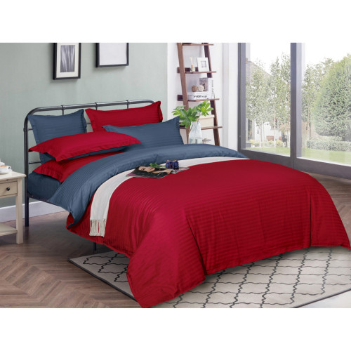 Постельное белье MirSon SatinStripe 30-0018+ 30-0020Nariman 143х210 Полуторный (2200005263266) – MirSon