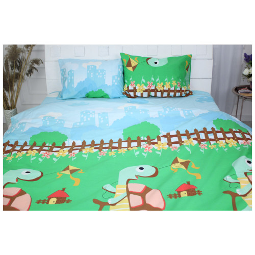 Постельное белье MirSon Бязь 17-0320 Turtle 110x140 (2200002463003) – MirSon (вид 1)