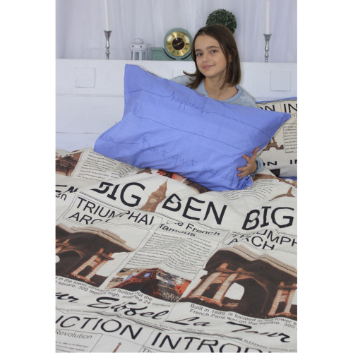 Постільна білизна MirSon Бязь 17-0536 Big Ben 160х220 (2200003791402) – MirSon (вид 4)