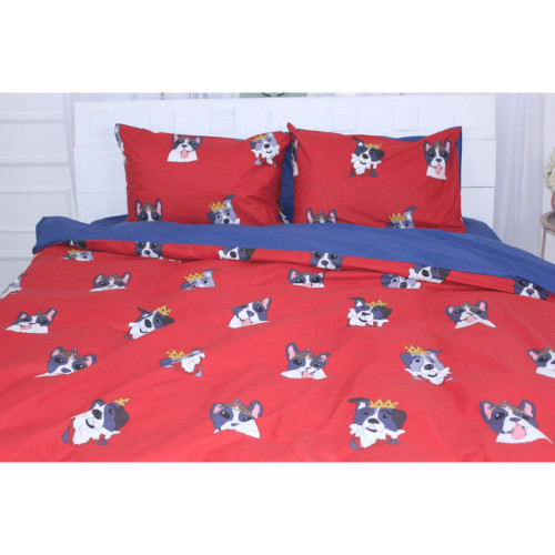 Постельное белье MirSon Бязь 17-0568 Kings of dogs (2200004273518) – MirSon