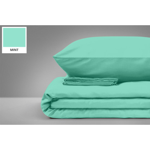 Постільна білизна MirSon Бязь Premium 11-2208 Mint 2х160х220 (2200001709713) – MirSon (вид 1)