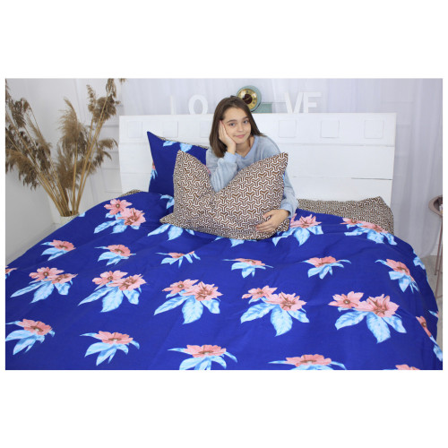 Постільна білизна MirSon Бязь Premium 17-0454 Elden Двоспальний (2200003204667) – MirSon (вид 4)