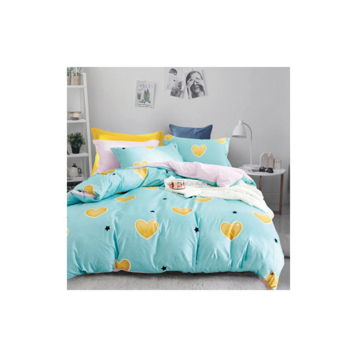 Постельное белье MirSon Бязь Premium 17-0463 Love stories King Size (2200003320251) – MirSon