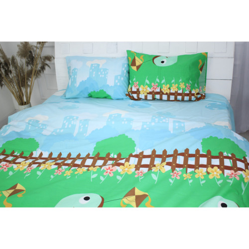 Постельное белье MirSon Бязь Ranforce Elite 17-0320 Turtle 110х140 (2200004660936) – MirSon (вид 1)