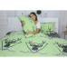 Постільна білизна MirSon Бязь Ranforce Elite 17-0515 Noble deers lime Двоспальний (2200004672182) – MirSon (вид 2)