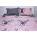 Постельное белье MirSon Бязь Ranforce Elite 17-0516 Noble deers pink Односпальный (2200004666235) – MirSon