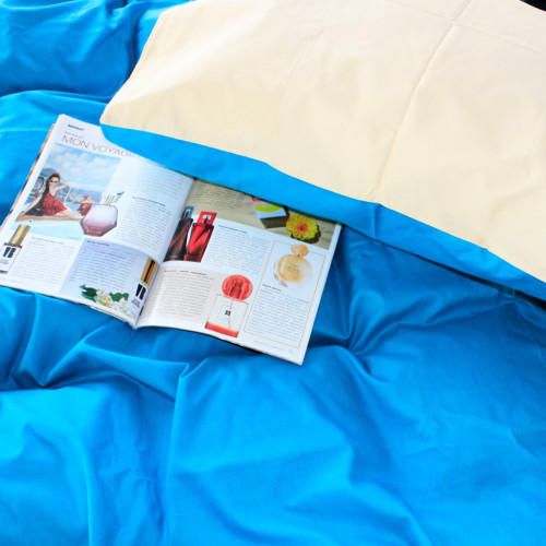 Постельное белье MirSon Бязь Ranforce Elite Camillo (12-0712 + 17-4735) 143х210 (2200004669588) – MirSon (вид 2)