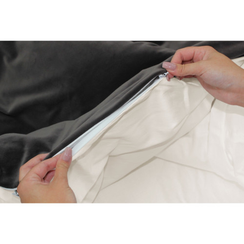 Постільна білизна MirSon Велюр Winter Delicate 28-0068 Camelia Сімейний (2200004036854) – MirSon (вид 4)