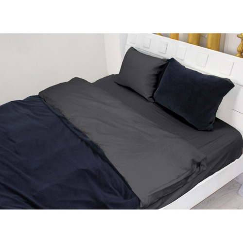 Постельное белье MirSon Велюр Winter Delicate 28-0082 Ciclamino Двуспальный (2200004041629) – MirSon (вид 1)