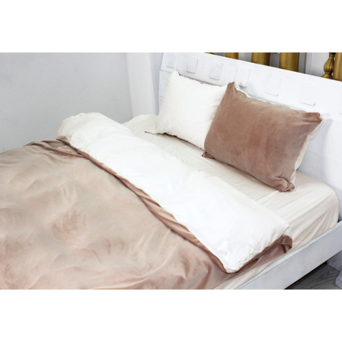 Постільна білизна MirSon Велюр Winter Delicate 28-0084 Digitale King Size (2200004042411) – MirSon (вид 1)