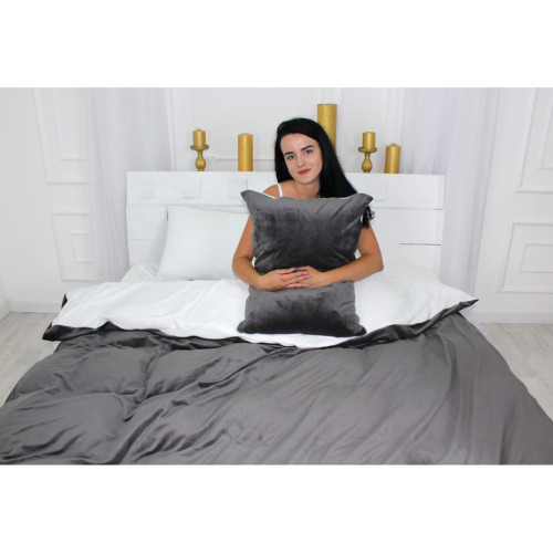 Постельное белье MirSon Велюр Winter Delicate 28-0092 Papavero Евро (2200004045238) – MirSon