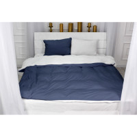 Постільна білизна MirSon Велюр Winter Frost 28-0001 + 28-0006 Bellflower Velvet 160х220 (2200004004617)