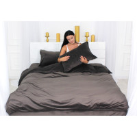 Постільна білизна MirSon Велюр Winter Frost 28-0003 Brown Velvet Двоспальний (2200003993660)