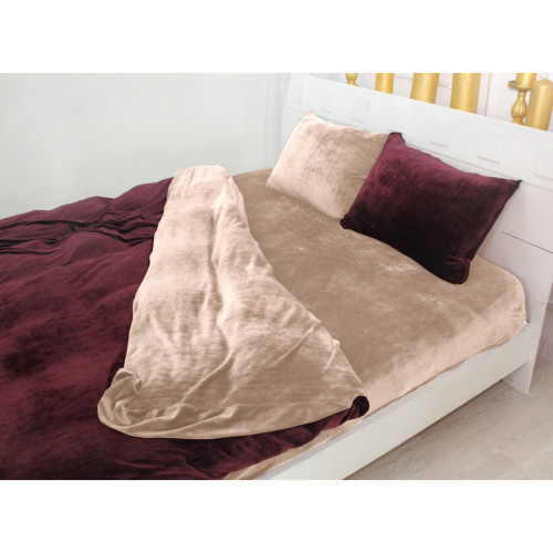 Постільна білизна MirSon Велюр Winter Frost 28-0004 + 28-0002 Adenium Velvet 110х140 (2200004006192) – MirSon (вид 1)