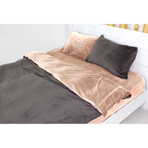 Постельное белье MirSon Велюр Winter Frost 28-0004 + 28-0003 Kohleria Velvet 200х220 (2200004008646) – MirSon (вид 2)