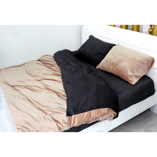 Постельное белье MirSon Велюр Winter Frost 28-0004 + 28-0007 Saintpaulia Velvet 2х143х210 (2200004011059) – MirSon (вид 2)