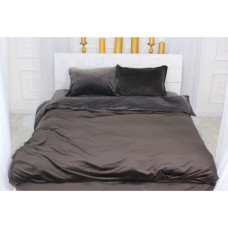 Постільна білизна MirSon Велюр Winter Frost 28-0005 + 28-0003 Anemone Velvet 110х140 (2200004008998)