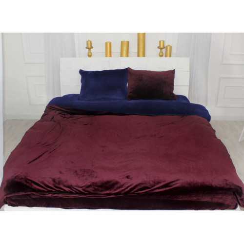 Постільна білизна MirSon Велюр Winter Frost 28-0006 + 28-0002 Primula Velvet 220х240 (2200004007021) – MirSon