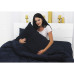 Постільна білизна MirSon Велюр Winter Frost 28-0006 Navy blue Velvet Сімейний (2200003998900) – MirSon (вид 3)