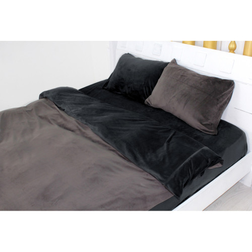 Постільна білизна MirSon Велюр Winter Frost 28-0007 + 28-0003 Rhodies Velvet 110х140 (2200004009797) – MirSon (вид 2)