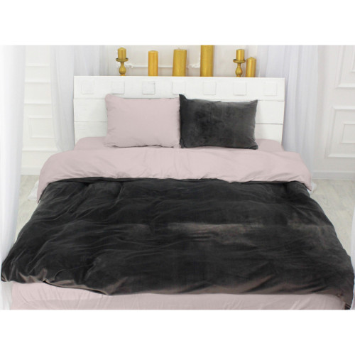 Постільна білизна MirSon Велюр Winter Terry 28-0033 Pulmonaria Односпальний (2200004021621) – MirSon (вид 2)