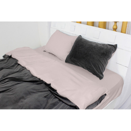 Постельное белье MirSon Велюр Winter Terry 28-0033 Pulmonaria Полуторный (2200004021638) – MirSon (вид 1)