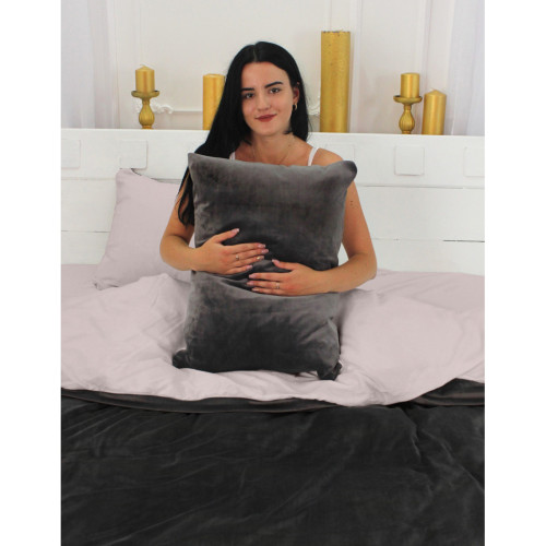 Постельное белье MirSon Велюр Winter Terry 28-0033 Pulmonaria Полуторный (2200004021638) – MirSon (вид 3)