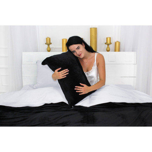 Постільна білизна MirSon Велюр Winter Terry 28-0037 Mimosa Двоспальний (2200004023250) – MirSon (вид 4)